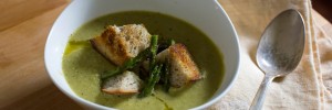 Roasted Asparagus Soup {Vegan}