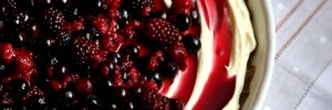 Mascarpone Cheesecake with Berries & Cardamom