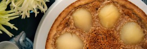 French Pear Tart with Almond Cream