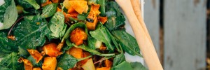 Fall Harvest Salad with Mustard Seed Vinaigrette