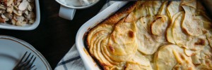 Dorie's Custardy Apple Squares