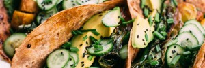 Funky Green Tacos