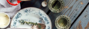 Wine-Braised Baby Artichokes + Farro Risotto
