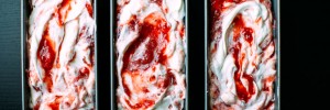 Sweet + Sour Strawberry Semifreddo
