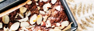 Flourless Chocolate Mini Cakes with Almonds