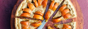 Persimmon Frangipane Tart