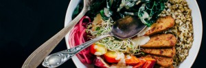 Miso Hippie Bowl with Tempeh