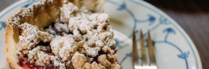 Plum Tart with Almond Streusel