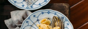 Pasta with Butternut Squash + a Creamy, Garlicky, Sage Sauce
